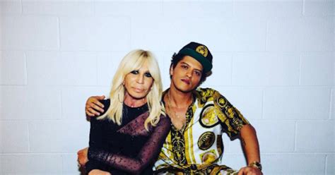 Donatella Versace lip syncs to Bruno Mars' 'Versace on the Floor' 